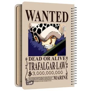 دفترچه یادداشت مستر راد مدل cheeck box طرح انیمه تحت تعقیب کد 2216 Trafalgar Law — تصویر ۶