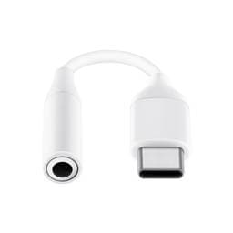 کابل تبدیل USB-C به جک 3.5 میلی متری سامسونگ مدل EE-UC10JUWEGUS طول 15 سانتی‌ متر