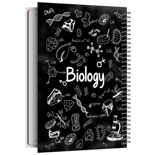 دفتر مشق 100 برگ مستر راد طرح زیست شناسی مدل بیولوژی کد biology 2165