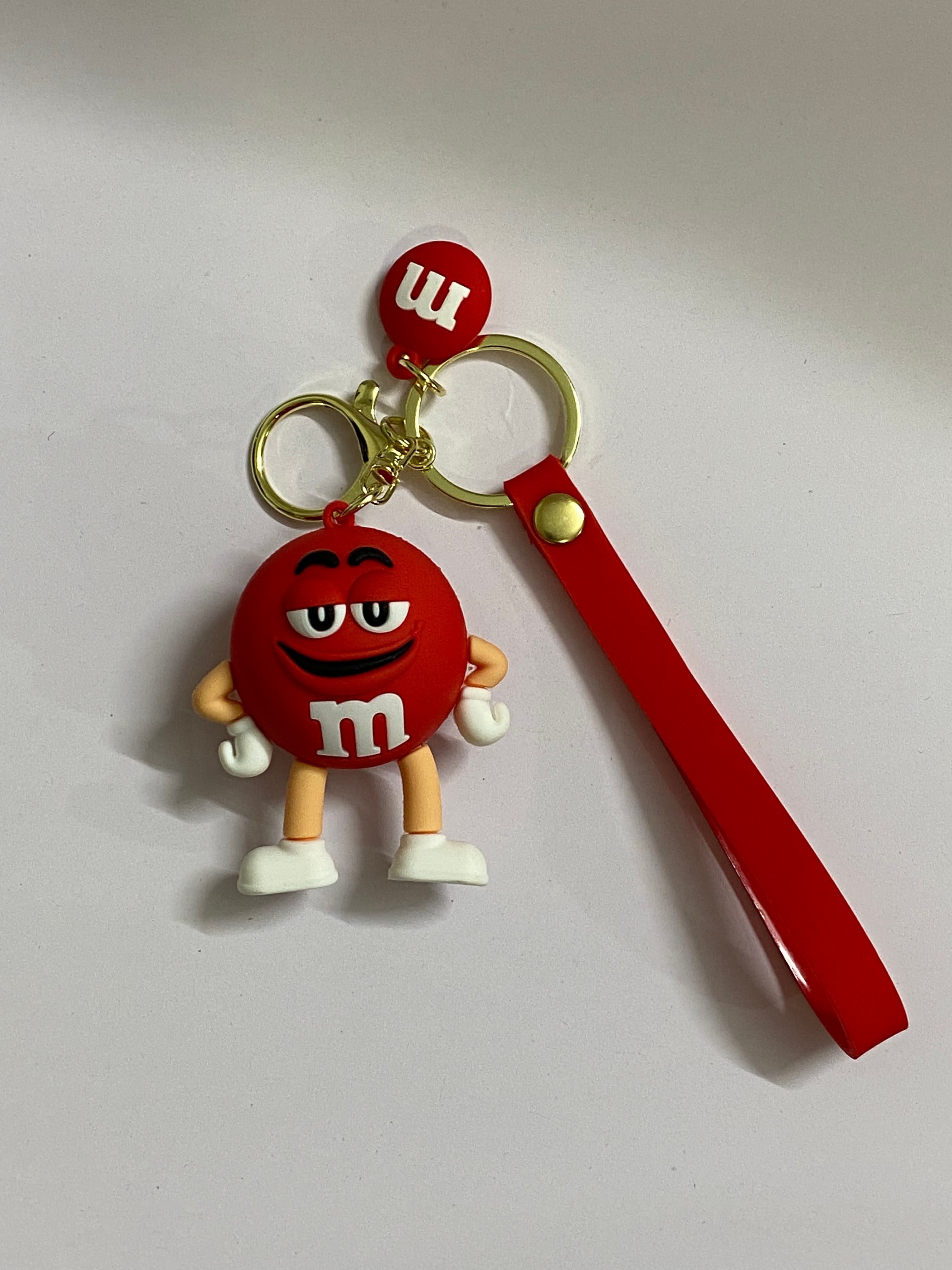 جاکلیدی سیلیکونی طرح m&m