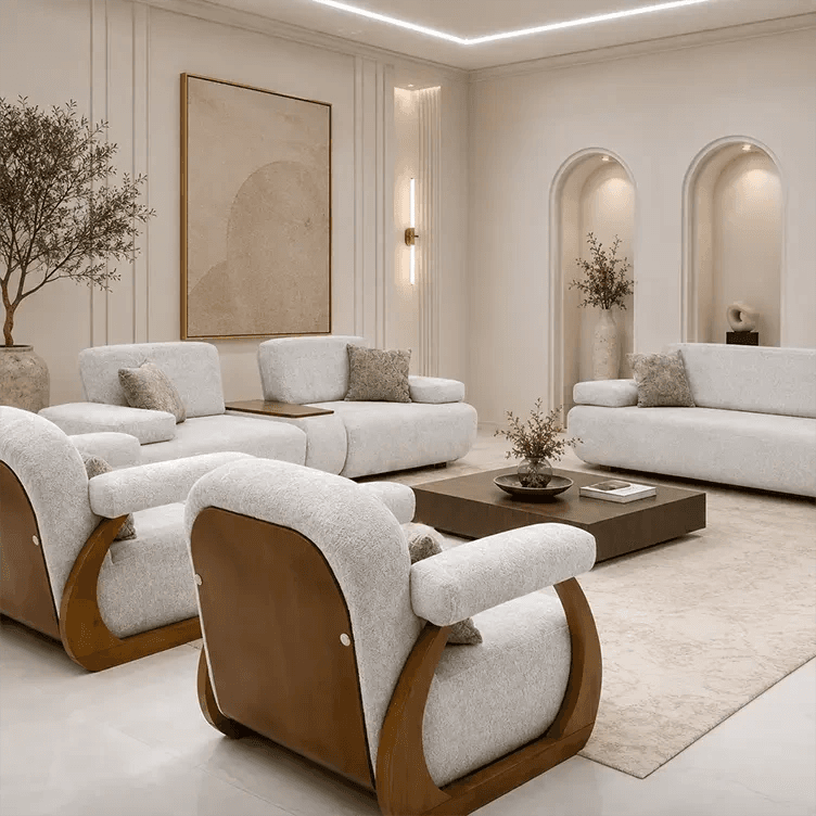 مبل راحتی مدل روما 7 نفره