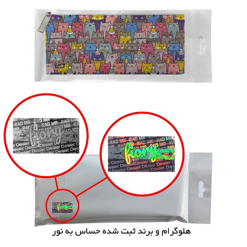 جامدادی مستر راد مدل گربه کیوت کد fiory 1966 — تصویر ۱۰