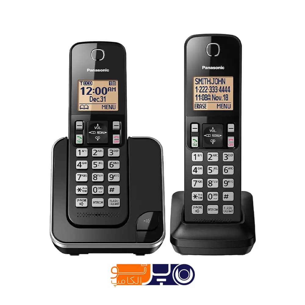 تلفن دو بی سیم پاناسونیک مدل KX-TGC352 — تصویر ۲