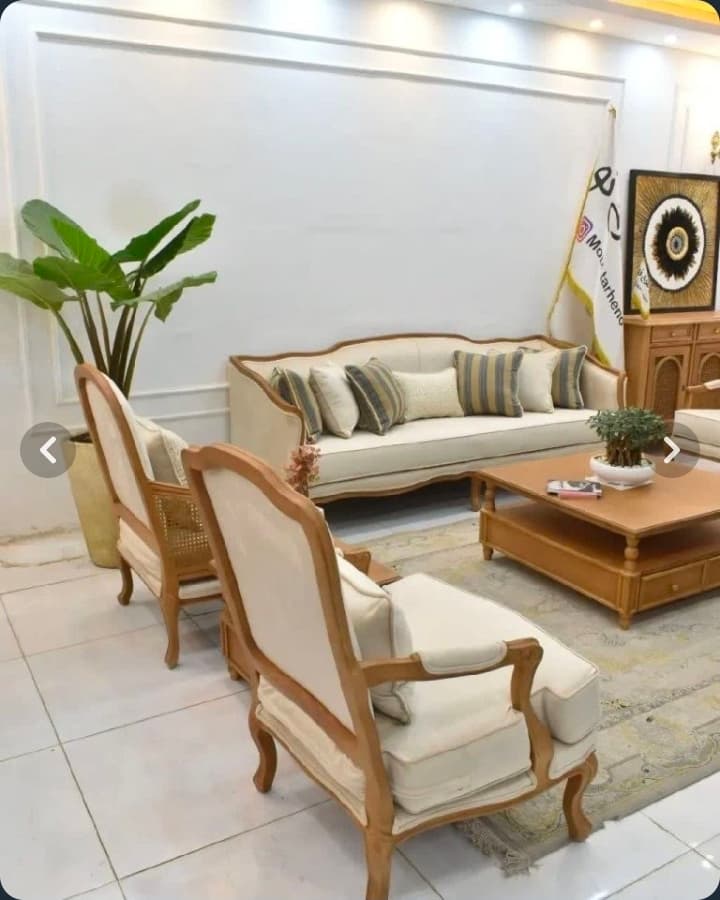 مبل کلاسیک فرانسوی ۷ نفره لوگان مازراتی — تصویر ۳