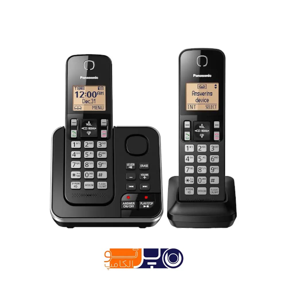 تلفن بی‌ سیم پاناسونیک مدل KX-TGC362 — تصویر ۲