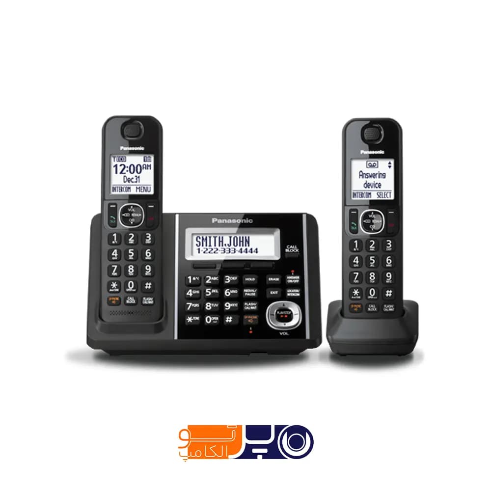 تلفن بی‌ سیم پاناسونیک مدل KX‑TGF342 — تصویر ۲