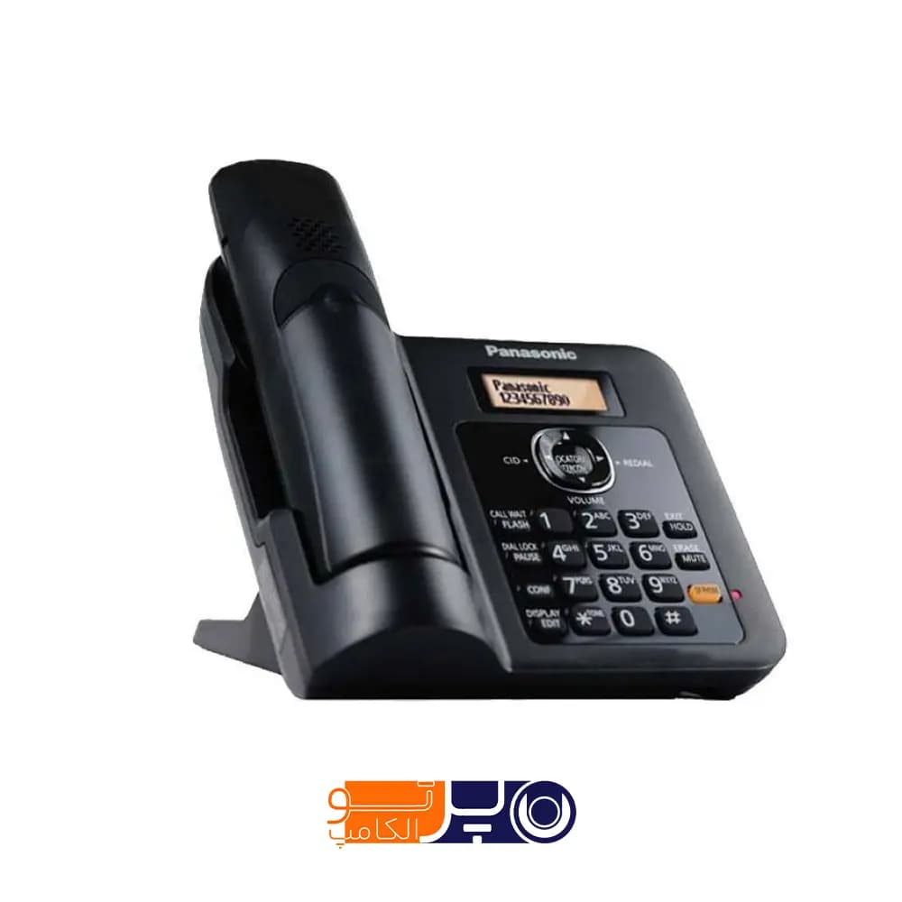 تلفن بی‌ سیم پاناسونیک مدل KX-TG3821BX — تصویر ۲