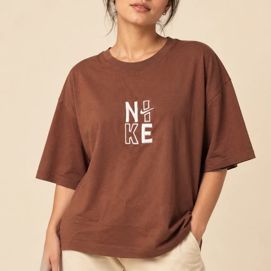 تیشرت باکسی طرح nike کد 5621