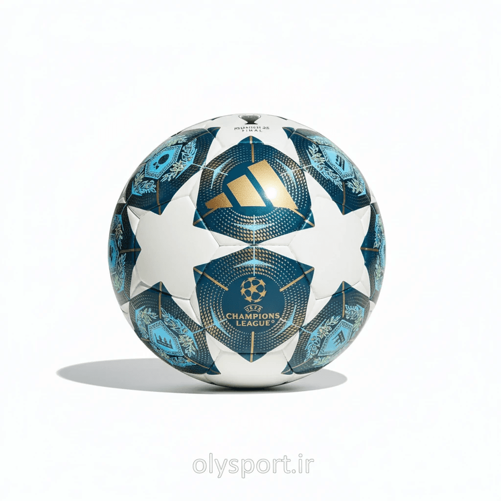 توپ فوتبال لیگ قهرمانان اروپا (Champions League) طرح آدیداس