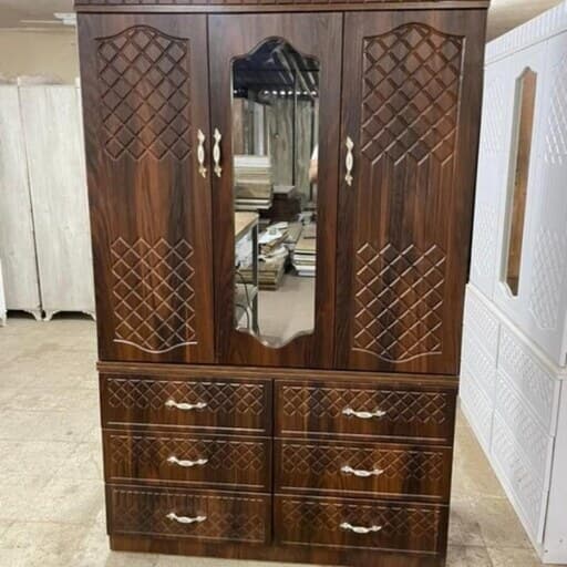 کمد لباس 2تکه آینه دار