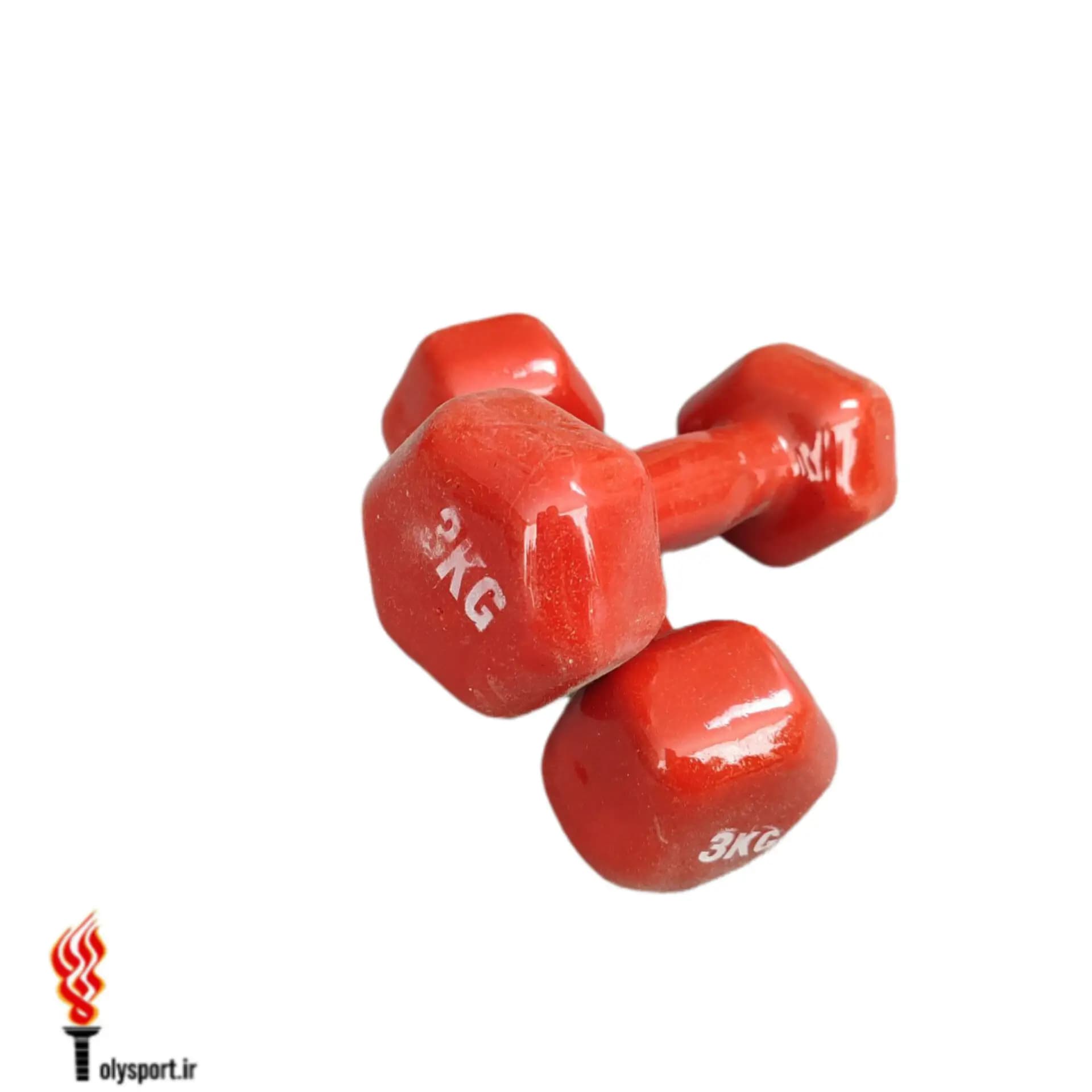 دمبل روکش‌دار 3 کیلوگرمی
