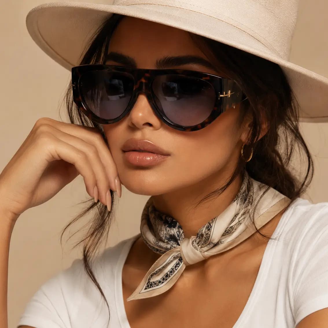 عینک آفتابی مدل TOM FORD لنز آبی _ کد 4566