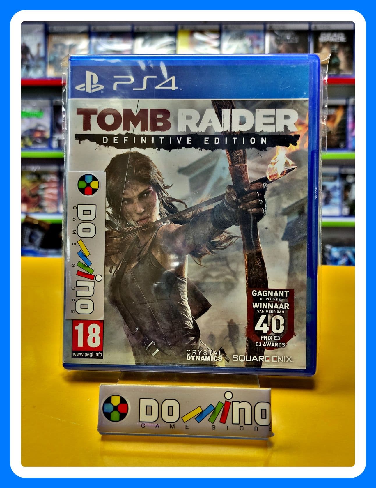 دیسک بازی Tomb Raider Definitive Edition برای PS4 (پلمپ اورجینال)