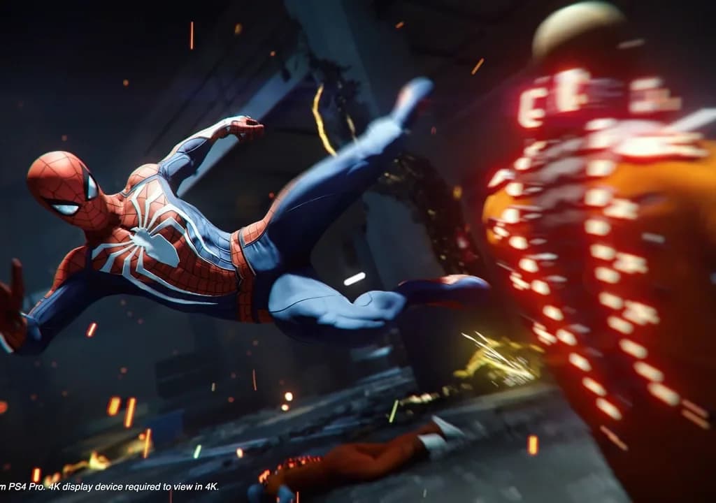 دیسک بازی Spider-Man: Game of the Year Edition برای ps4-پلمپ اورجینال-ضمانت اصل بودن — تصویر ۴