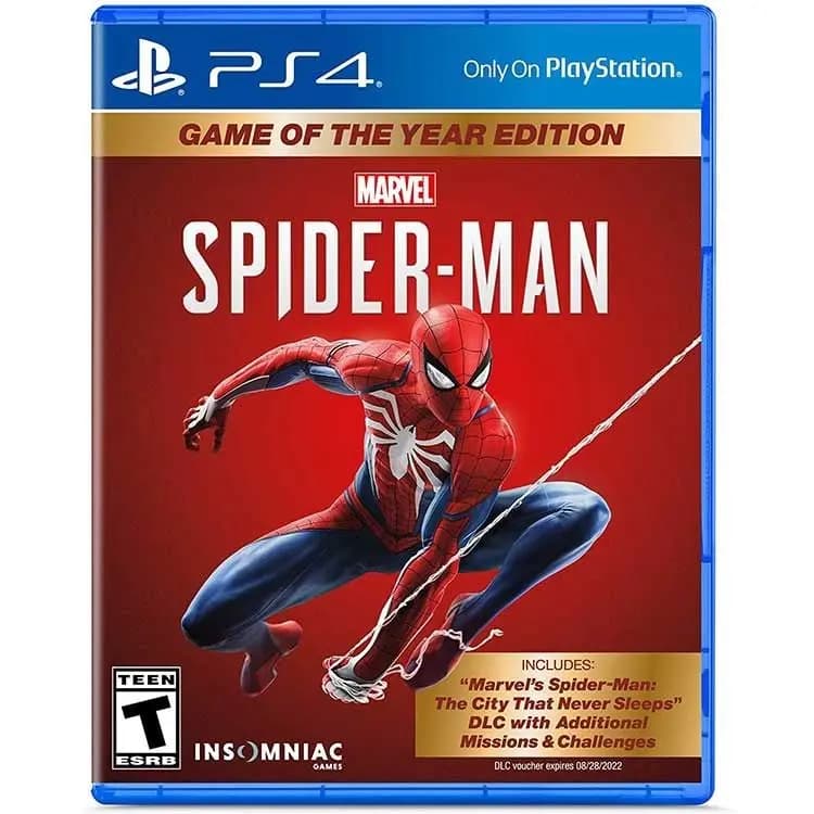 دیسک بازی Spider-Man: Game of the Year Edition برای ps4-پلمپ اورجینال-ضمانت اصل بودن