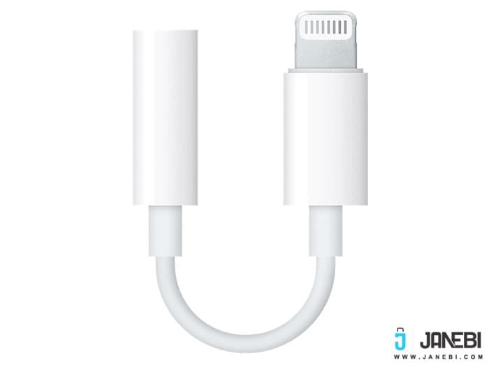 تبدیل اصلی لایتنینگ به aux جک 3.5 میلیمتری اپل Apple Lightning To 3.5mm Headphone Jack Adapter — تصویر ۲