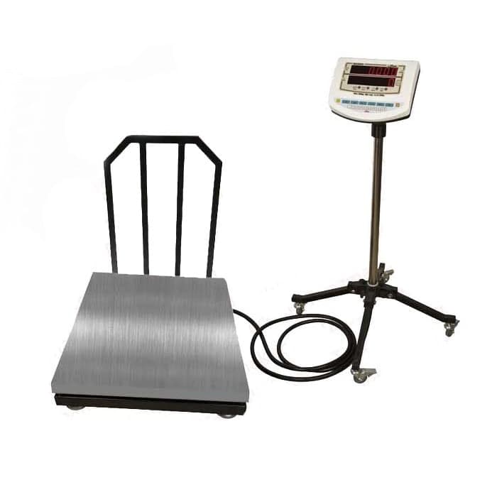 باسکول 500 کیلویی متحرک سینی استیل محک MDS13000