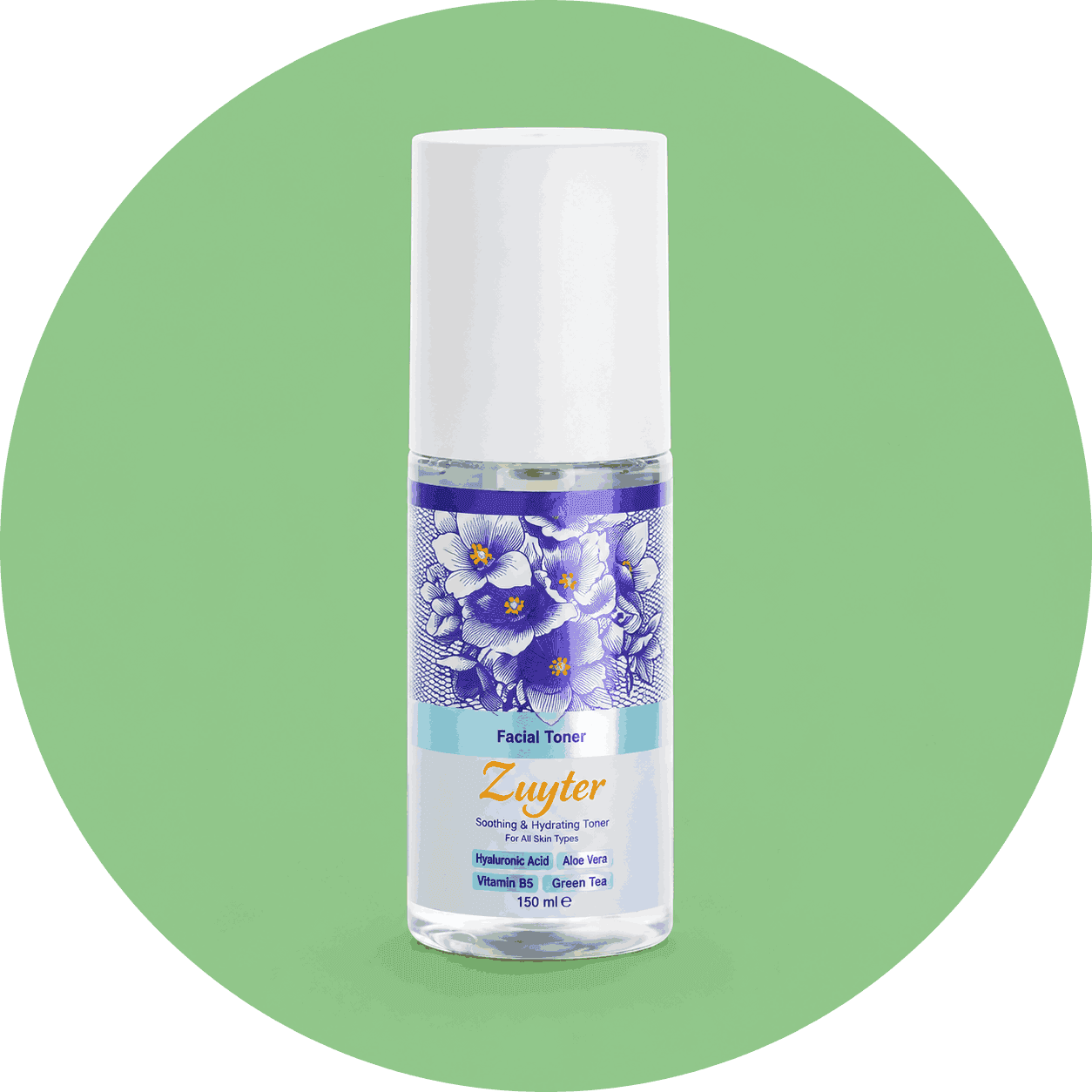 تونر صورت زویتر مناسب پوست های خشک و دهیدراته حجم 150 میل/Zuyter Facial Toner for Dry and Dehydrated Skin – 150 ml