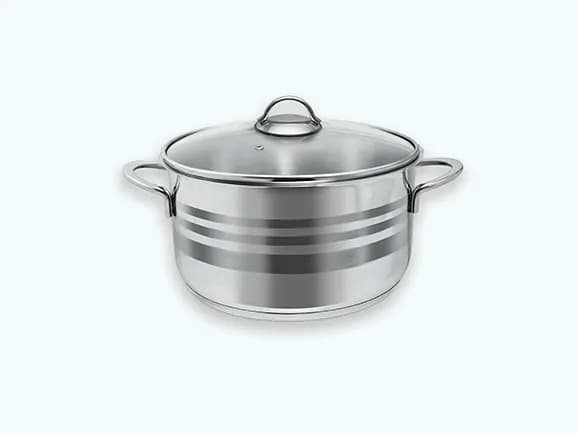 قابلمه استیل فورته forte سایز 24