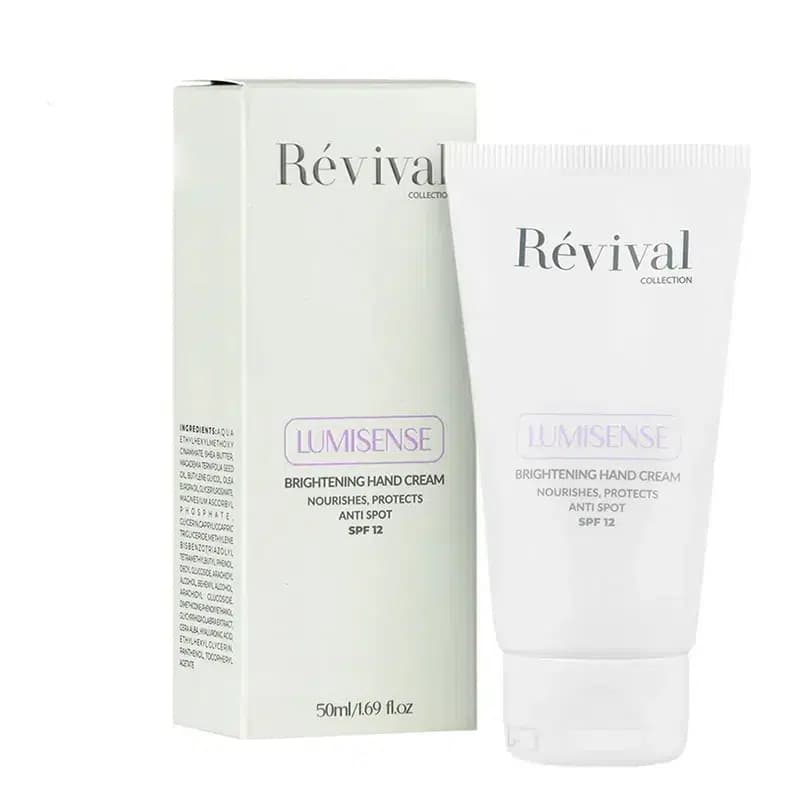 کرم روشن کننده دست SPF12 رویوال Revival | حجم 50 میل