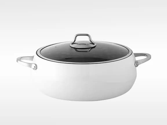 سرویس قابلمه 9 پارچه گرانیت فورته forte مدل دینو — تصویر ۵