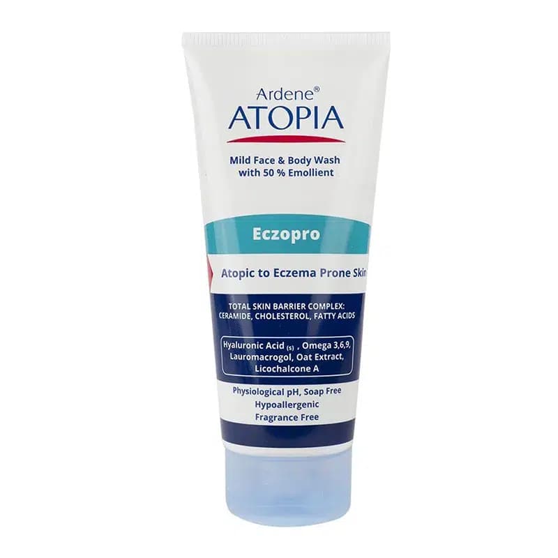 شوینده صورت و بدن پوست اگزمایی اتوپیا مدل Eczopro آردن
