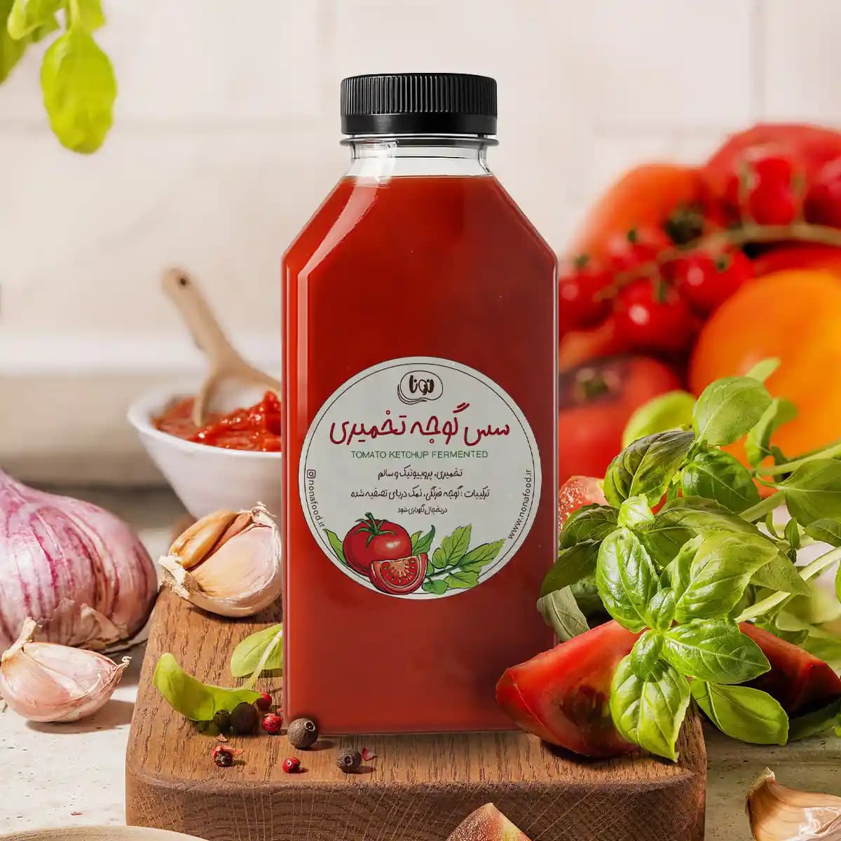 سس گوجه تخمیری نونا — تصویر ۳