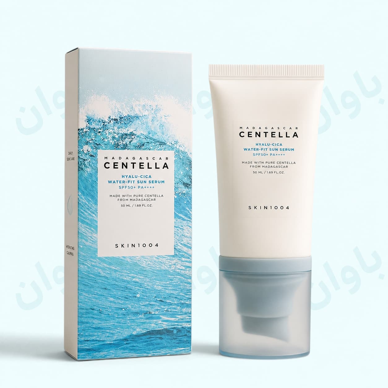 ضدآفتاب سنتلا آبی هولوگرام دار