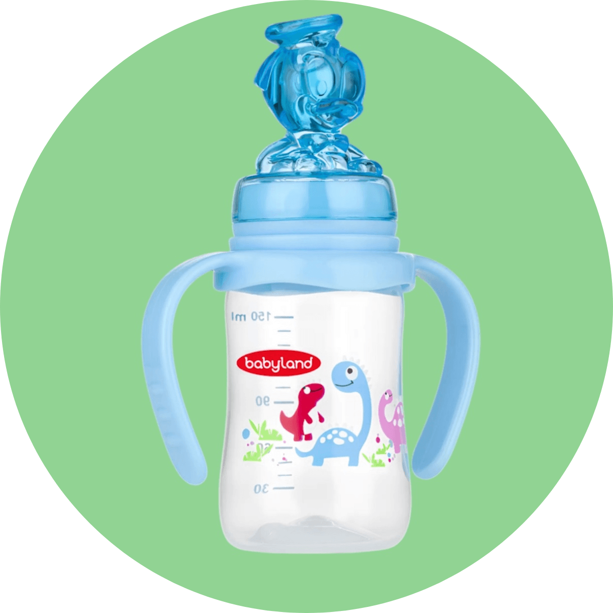شیشه شیر بیبی لند کد ۵۰9 حجم ۱۵۰ میلی لیتر عروسکی/Babyland milk bottle code 509, volume 150 ml, doll