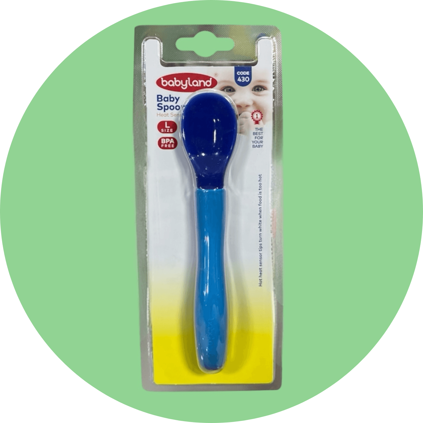 قاشق حرارتی کد 430 بیبی لند/Babyland thermal spoon code 430