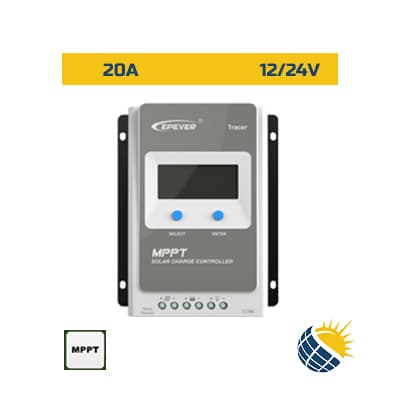 شارژ کنترلر خورشیدی 20 آمپر EPEVER مدل TRACER2210AN