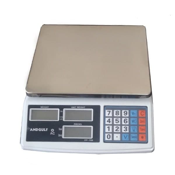 ترازو قطعه شمار 30 کیلویی ANDGULF