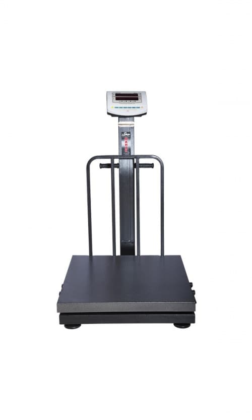 باسکول 500 کیلویی محک نمایشگر ثابت سینی گالوانیزه