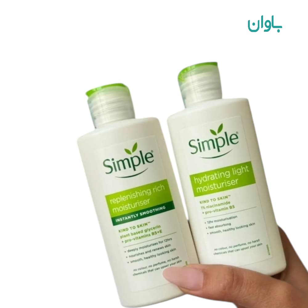 کرم آبرسان و مرطوب کننده سیمپل (اصلی) پوست چرب