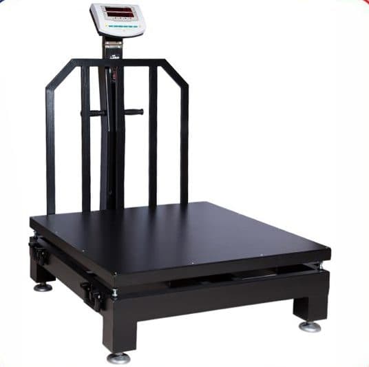 باسکول 1500 کیلویی محک نمایشگر ثابت سینی گالوانیزه