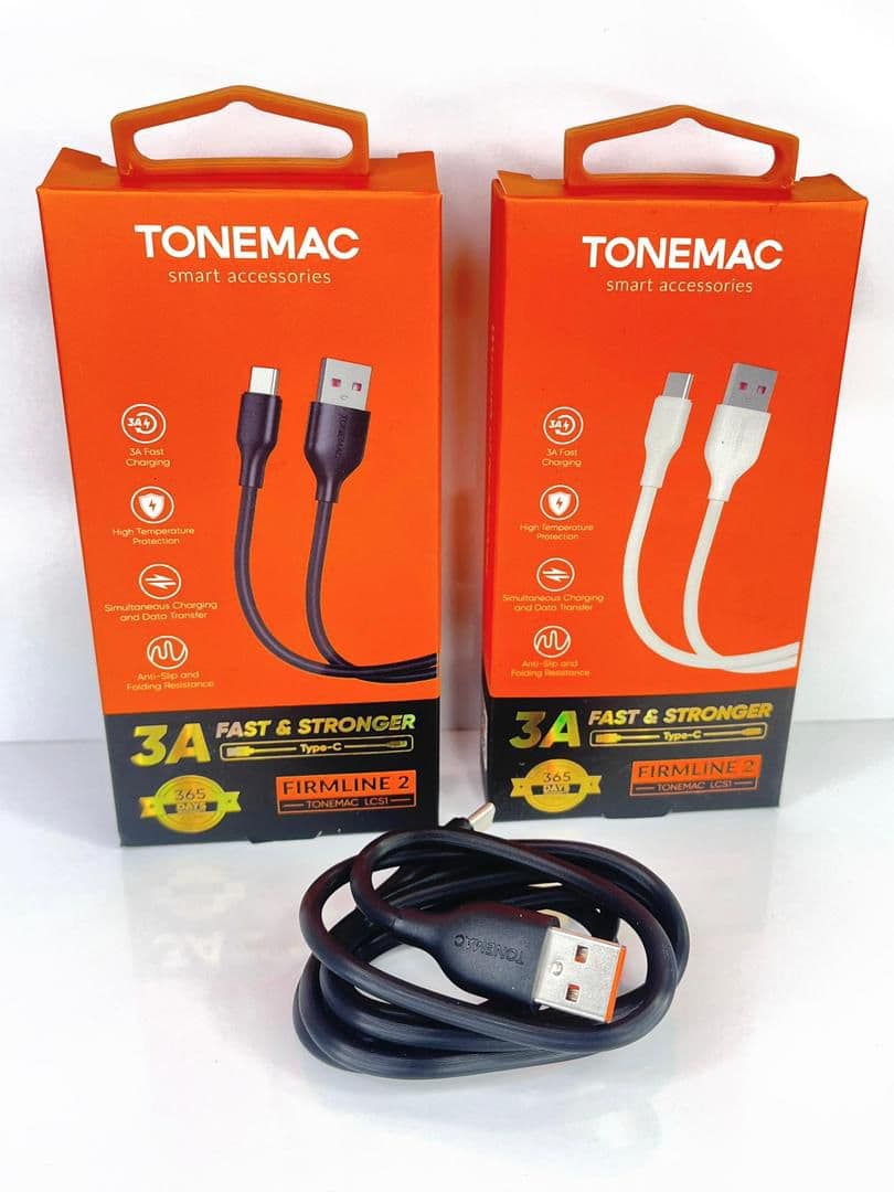 کابل شارژ Type-C تون مک مدل Tonemac