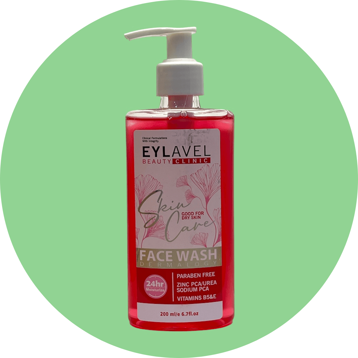 ژل شستشوی پوست خشک ایلاول حجم 200 میل/EYLAVEL Face Wash Cleansing Gel (Dry Skin) — تصویر ۲