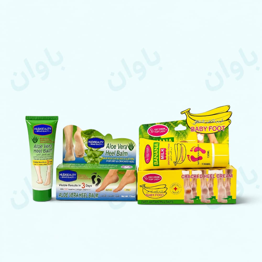 کرم ترک پا مدل موز و آلوئه ورا