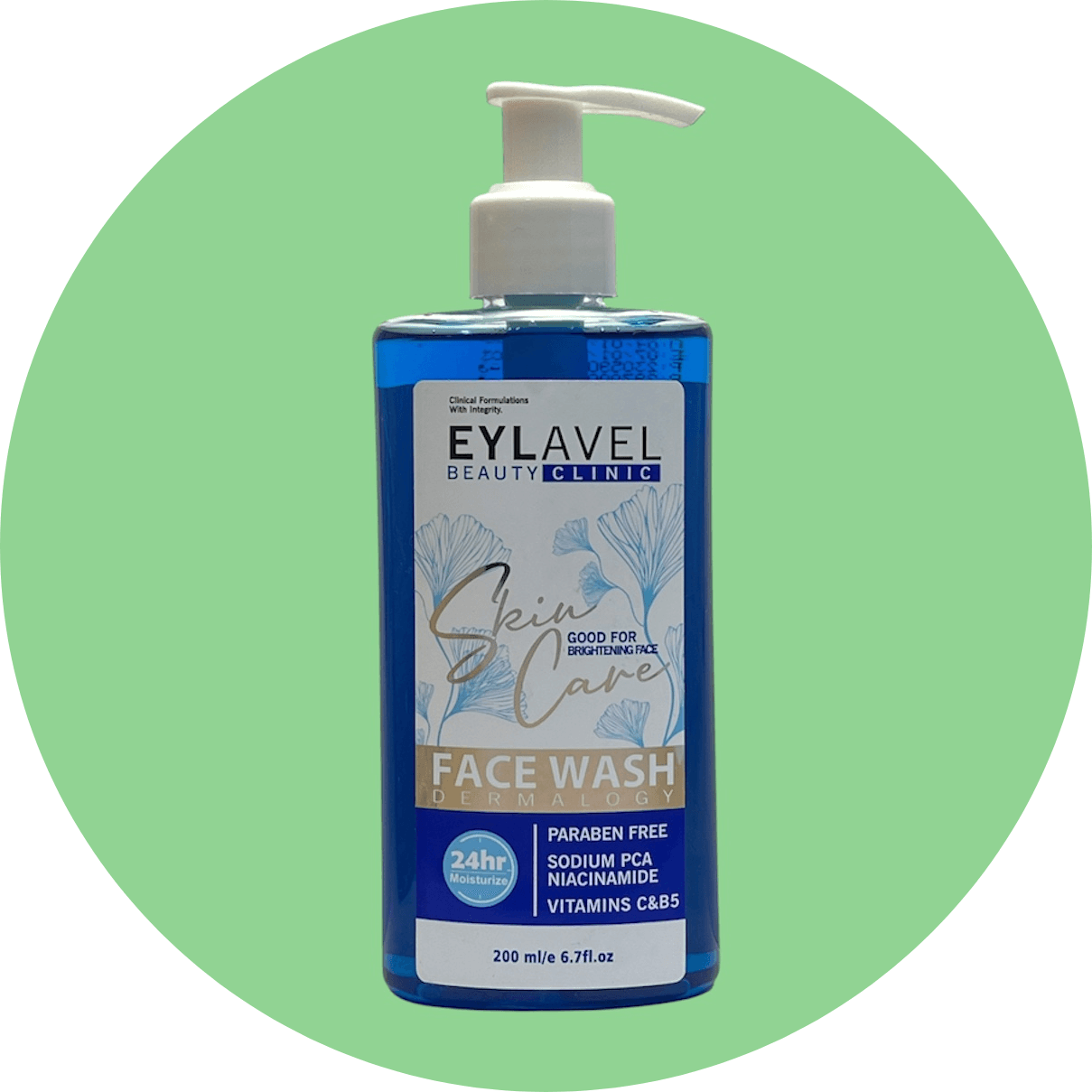 ژل شستشوی روشن کننده پوست ایلاول 200 میل/EYLAVEL Face Wash Cleansing Gel (Brightening)