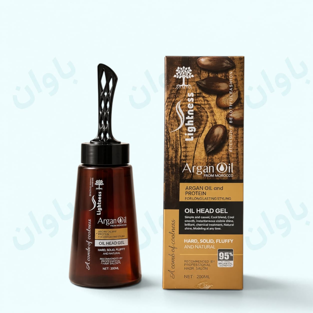 ژل شانه دار لایتنس اصلی آرگان — تصویر ۲