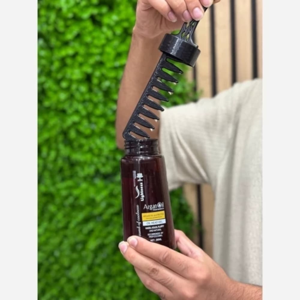 ژل شانه دار لایتنس اصلی آرگان — تصویر ۵