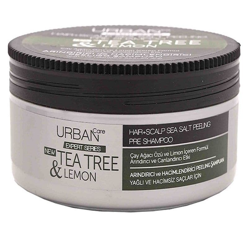 شامپو اسکراب سر کاسه ای حجم 200 گرم – حاوی عصاره تی تری و لیمو مدل Tea Tree and Lemonn – اربن کر – Urban Care