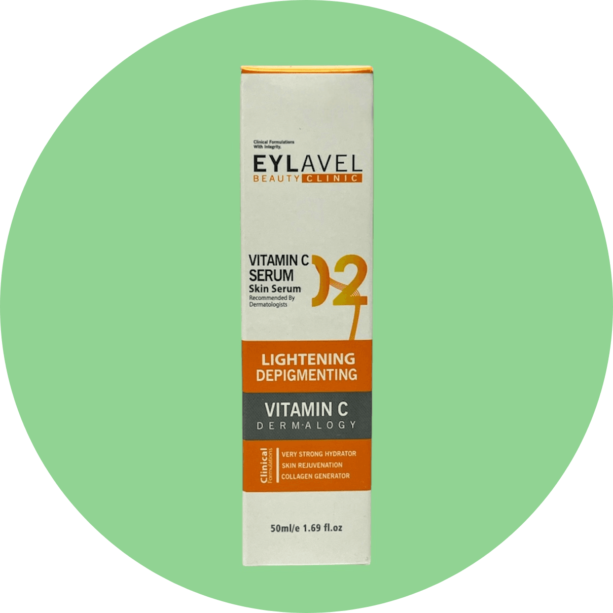 سرم روشن کننده پوست ویتامین C ایلاول D2 حجم 50 میل/Eylavel D2 Vitamin C Skin Brightening Serum, 50 ml — تصویر ۳