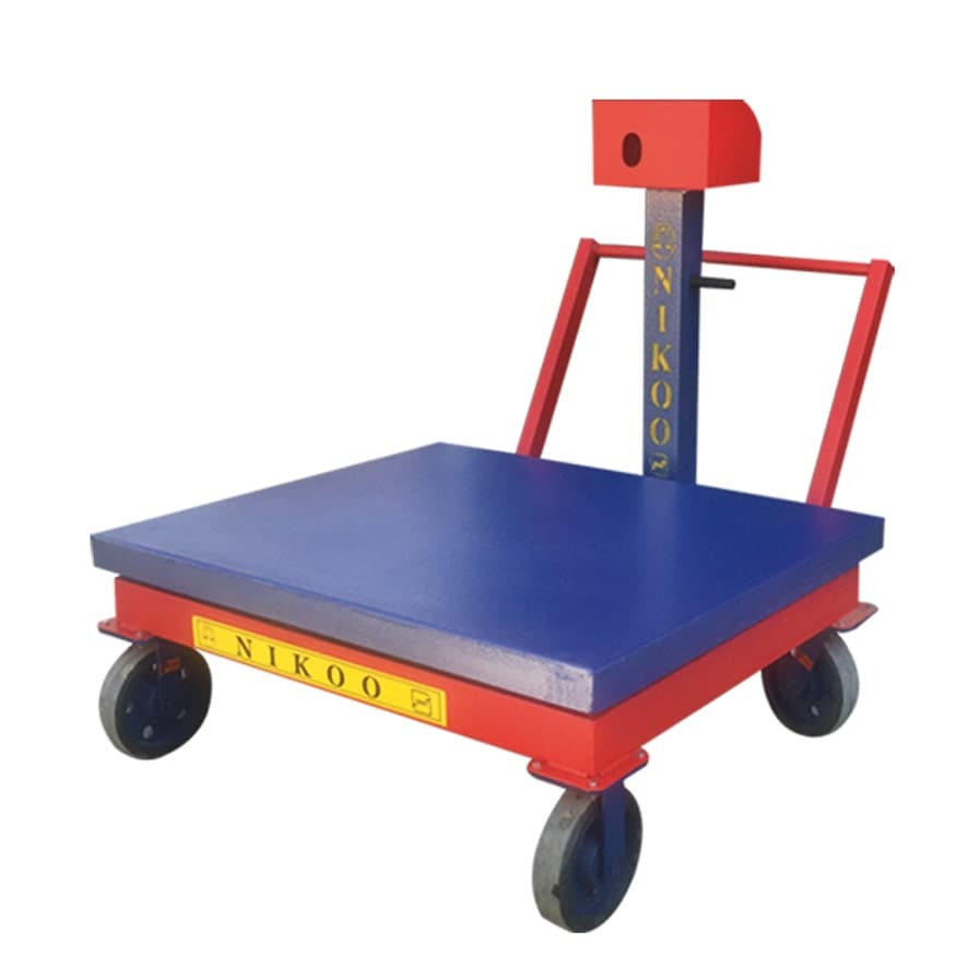 باسکول نیکو 1600 کیلو مدل +1001EMPW ابعاد 125*125 — تصویر ۲