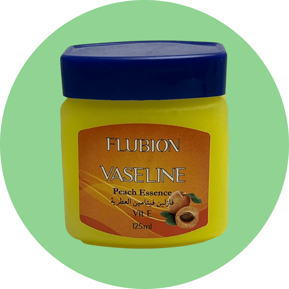 وازلین ویتامینه با اسانس هلو فلوبیون حجم 125 میل/Vaseline Vitamin with Peach Essential Oil, Volume 125 ml