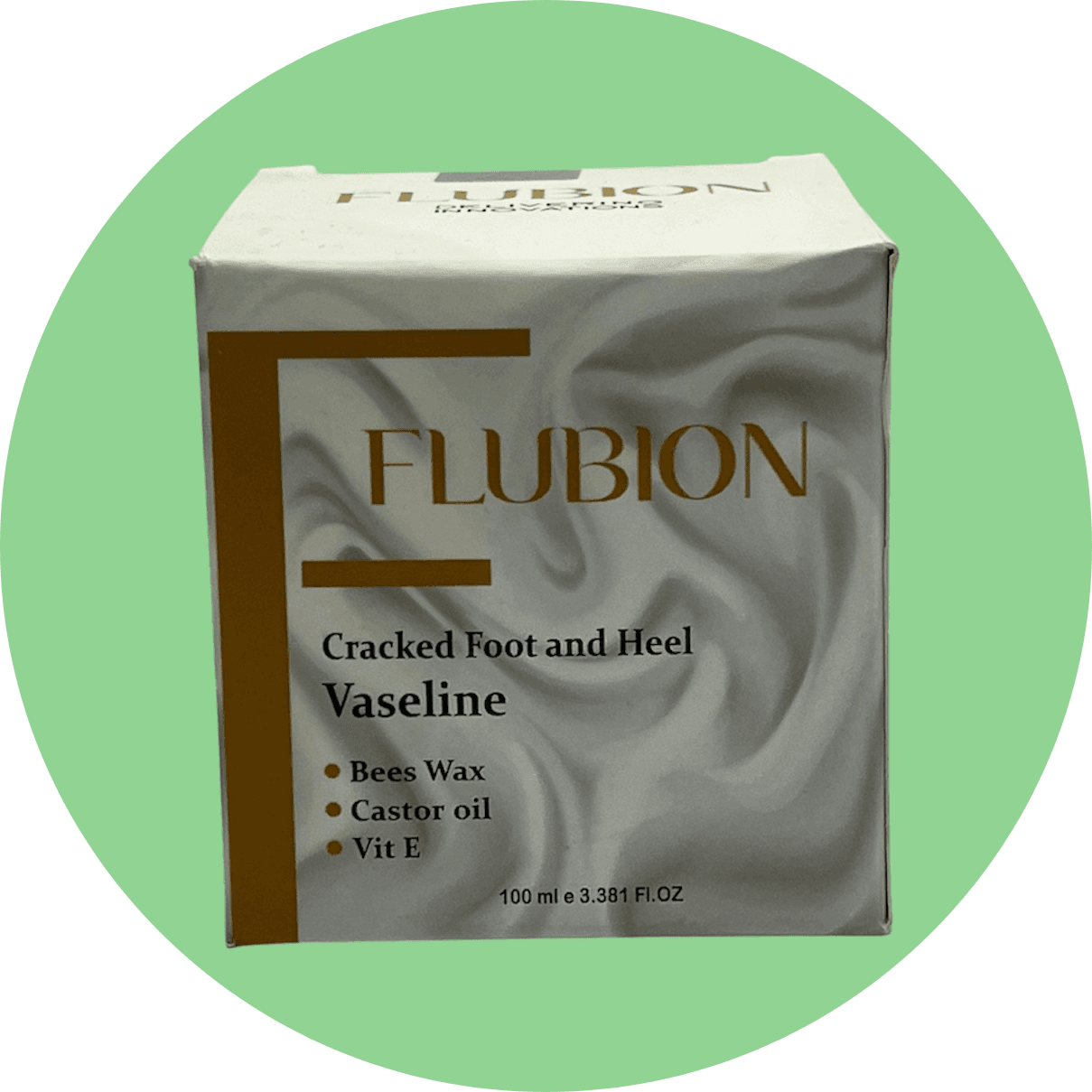 وازلین ترک پاشنه پا فلوبیون حجم 100 میل/Vaseline Heel Cracks Flubion Volume 100 ml