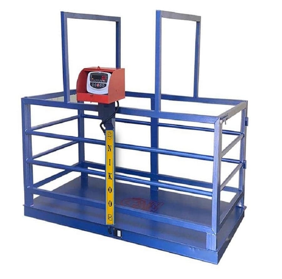 باسکول دام کش نیکو 3 تن مدل 3000EMF4L