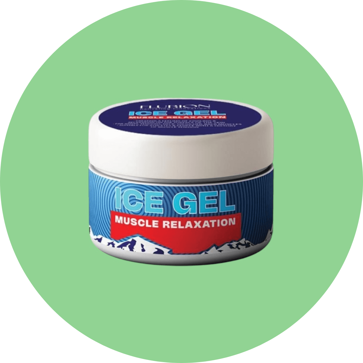 آیس ژل ضد درد و خنک کننده فلوبیون حجم 150 میل/Flubion Pain Relief and Cooling Ice Gel, 150 ml — تصویر ۲
