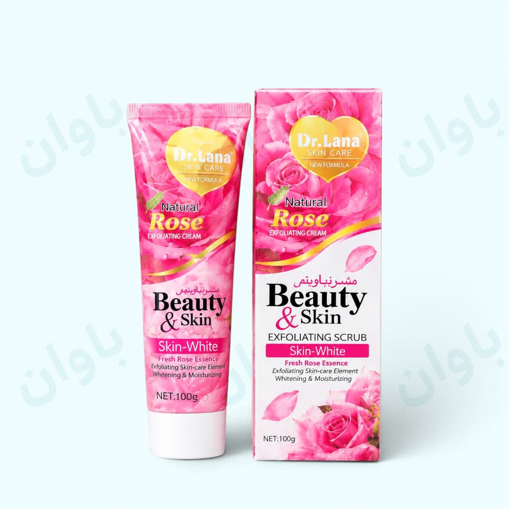 ژل لایه بردار و اسکراب صورت دکتر لانا