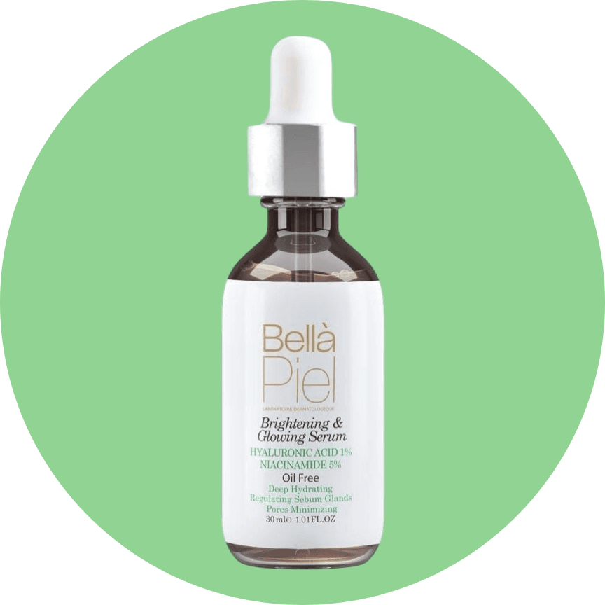 سرم ضد جوش پوست چرب بلا پی یل حاوی نیاسینامید 5% حجم 30 میل/bellapiel oil free niacinamide brightening glowing serum